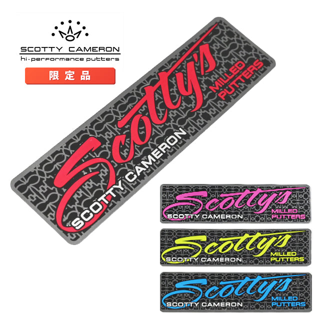 スコッティキャメロン スクリプト レクトアングル ステッカー Scotty Cameron Script Rectangle STICKER