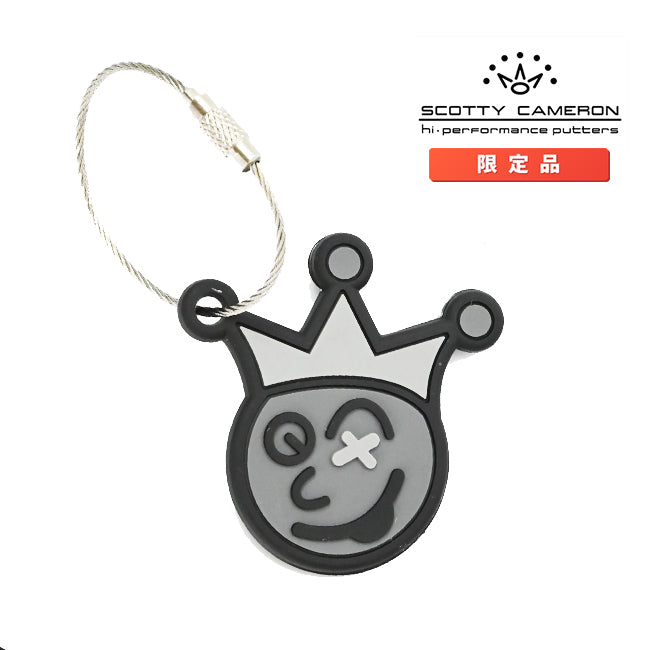 スコッティキャメロン ラバー キーホルダー ジャックポットジョニー ラバー キーフォグ グレー 019646 キーフォブ 限定 Scotty Cameron