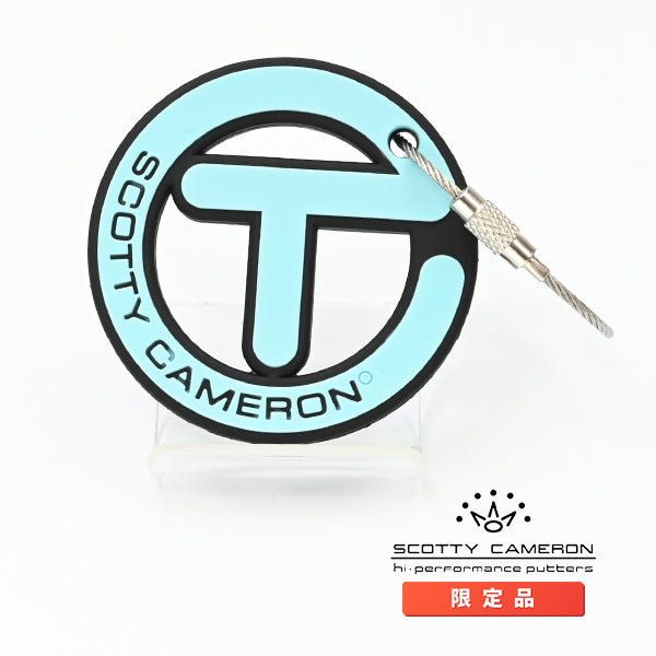 スコッティキャメロン ラバー キーホルダー サークルT キーフォグ スコッティ ブルー キーフォブ 限定 Scotty Cameron キャメロン Circle T Key Fob
