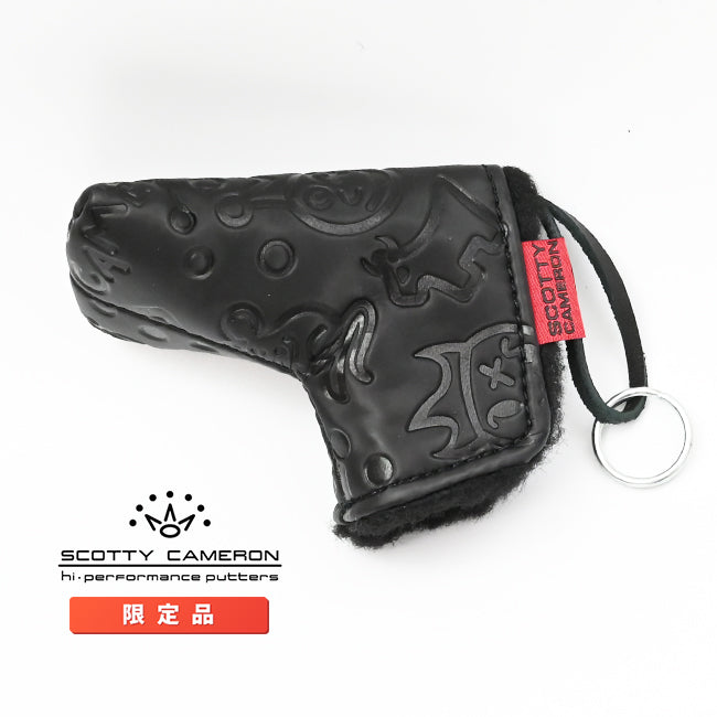 スコッティキャメロン 限定 ミニ ヘッドカバー型 オーナメント キーホルダー ブラック キーリング Scotty Cameron Mini Head Cover Ornament kye Fob Black