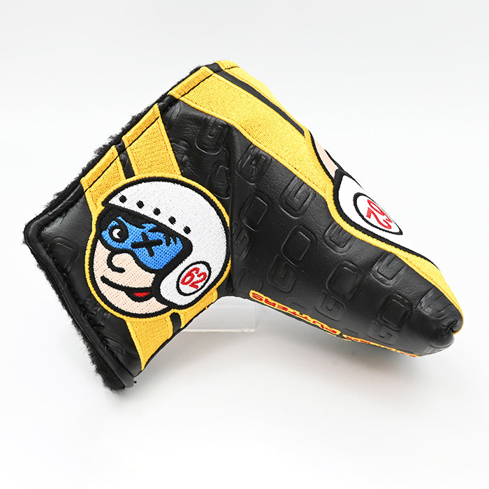 スコッティ キャメロン ジョニーレーサー カスタムショップ限定 ヘッドカバー ブラック パターカバー ミッドマレットサイズ Scotty Cameron Johnny Racer