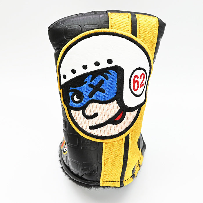 スコッティ キャメロン ジョニーレーサー カスタムショップ限定 ヘッドカバー ブラック パターカバー ミッドマレットサイズ Scotty Cameron Johnny Racer