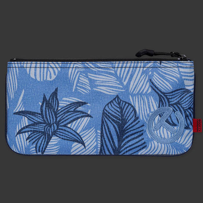 スコッティキャメロン 限定 キャンバス キャッシュバッグ サークルT フローラル ブルー ポーチ Scotty Cameron Cash Bag Circle T Folral Blue