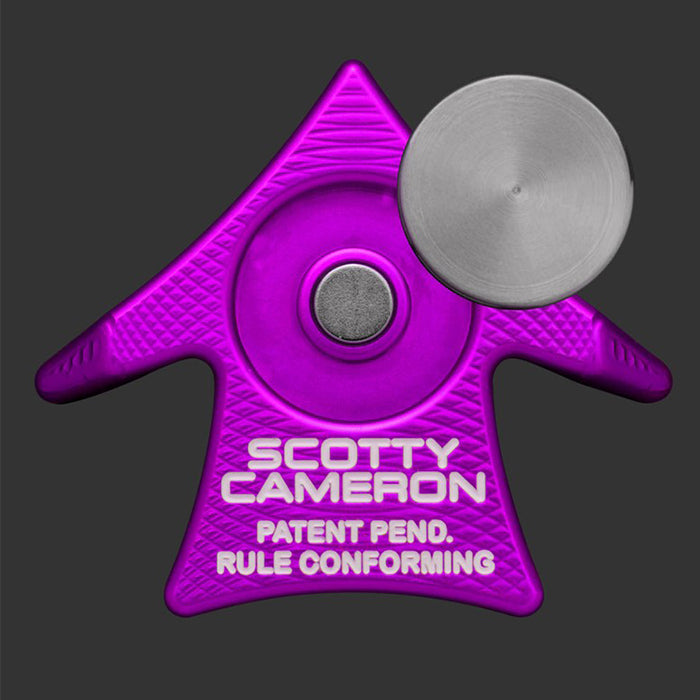 スコッティキャメロン エアロアライメントツール ボールマーカーブライトディップ バイオレット Scotty Cameron キャメロン コイン 限定