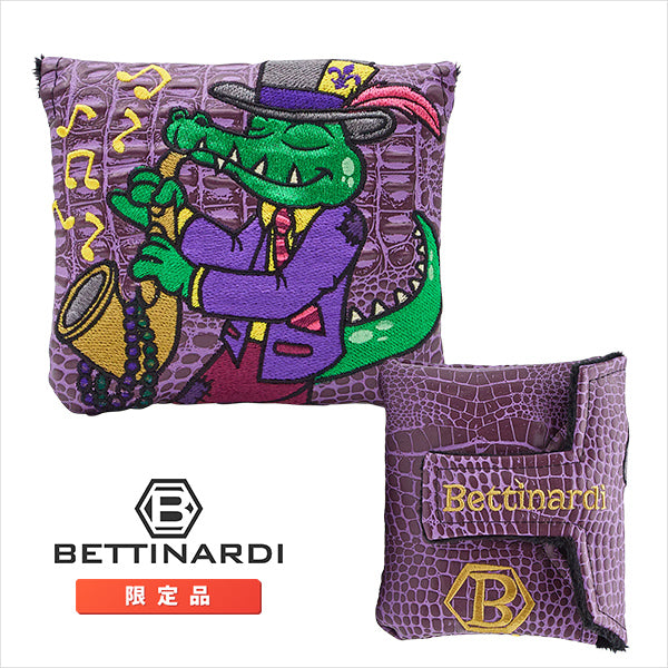 ベティナルディ マルディグラ ズートスーツ ゲイター 限定 パターカバー BETTINARDI マレットタイプ スタンダードサイズ ヘッドカバー ZOOT SUIT GATOR