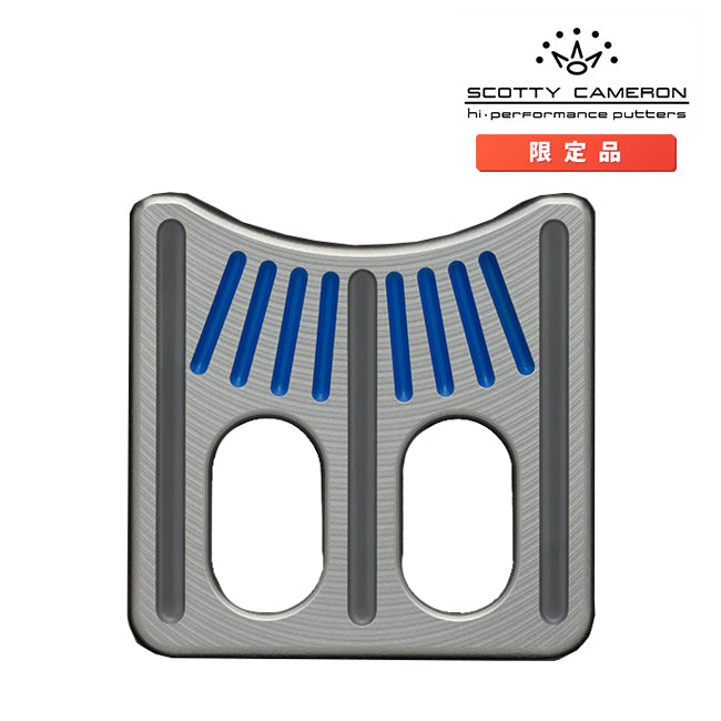 スコッティキャメロン ボールアライメントスクエアーツール ボールマーカー グレー / ロイヤルブルー Scotty Cameron キャメロン