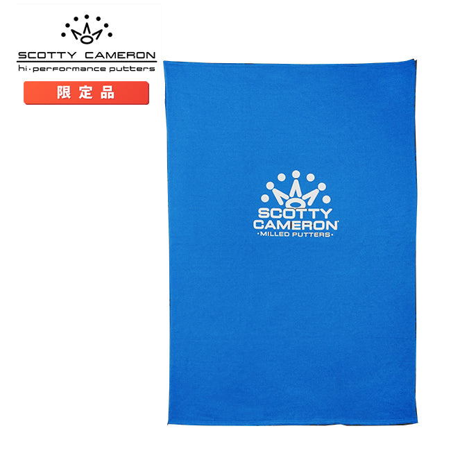 スコッティ キャメロン 7ポイントクラウン カーブランケット ロイヤルブルー ヘザー SCOTTY CAMERON SC CROWN CAR BLANKET ROYAL BLUE HEATHER 026341