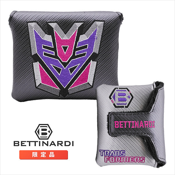 ベティナルディ トランスフォーマー 限定 コラボ パターヘッドカバー ディセプティコン マレットタイプ デストロン BETTINARDI TRANSFORMERS Decepticon