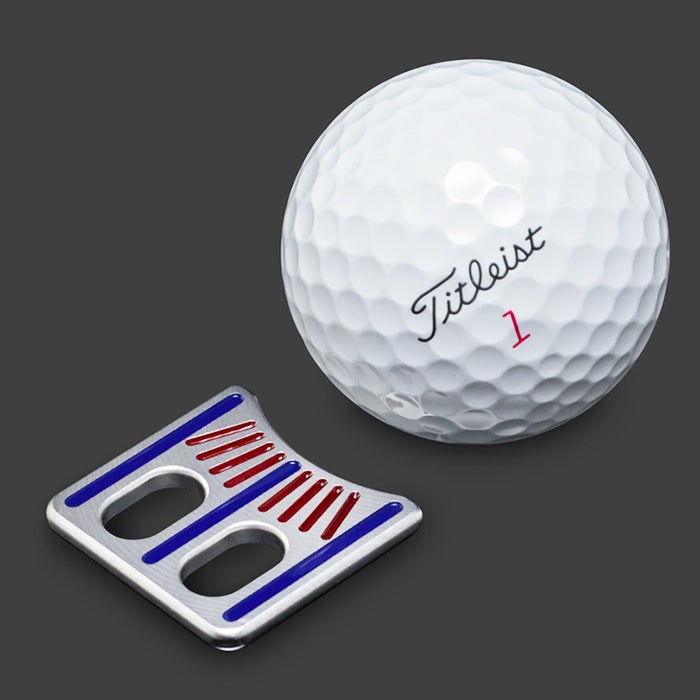 スコッティキャメロン ボールアライメント スクエアーツール ボールマーカー ネイビー / トランスルーセントレッド Scotty Cameron キャメロン Marker Tool