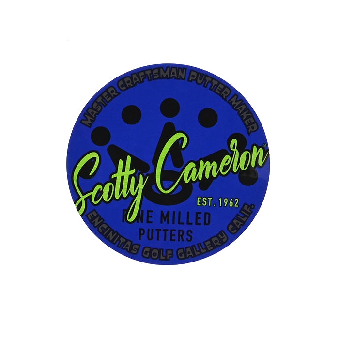 スコッティキャメロン ステッカー 4枚セット Scotty Cameron サークルT / ラグーナフォントロゴ / 7ポイント クラウン