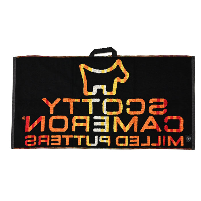 スコッティキャメロン ラウンドタオル セラーぺ スコッティドッグ オレンジ/レッド 限定 セラぺ Serape Dog Blue Scotty Cameron