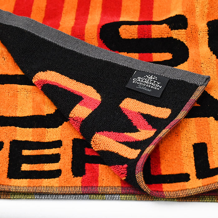 スコッティキャメロン ラウンドタオル セラーぺ スコッティドッグ オレンジ/レッド 限定 セラぺ Serape Dog Blue Scotty Cameron