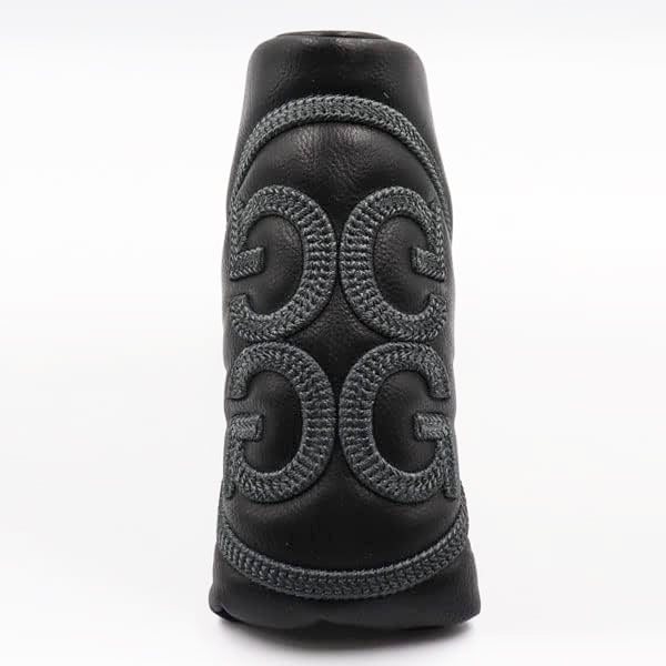 G/FORE ヘッドカバー パターカバー CIRCLE G'S VELOUR-LINED BLADE PUTTER COVER ブレード型 ONYX オニキス ブラック ジーフォア USモデル G Fore