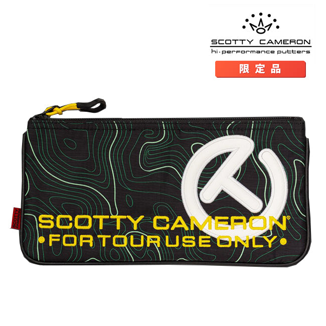 スコッティキャメロン 限定 マスターズ キャッシュバッグ サークルT グリーン ポーチ Scotty Cameron Cash Bag Circle T Topo Greens 105215