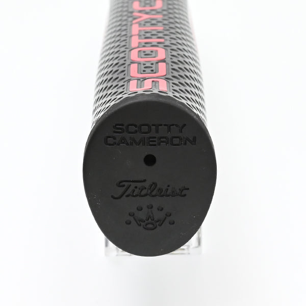スコッティキャメロン マタドール ブラック ロゴ レッド ラージ パター オーバーサイズグリップ 100394 Scotty Cameron Matador Grip Black Large