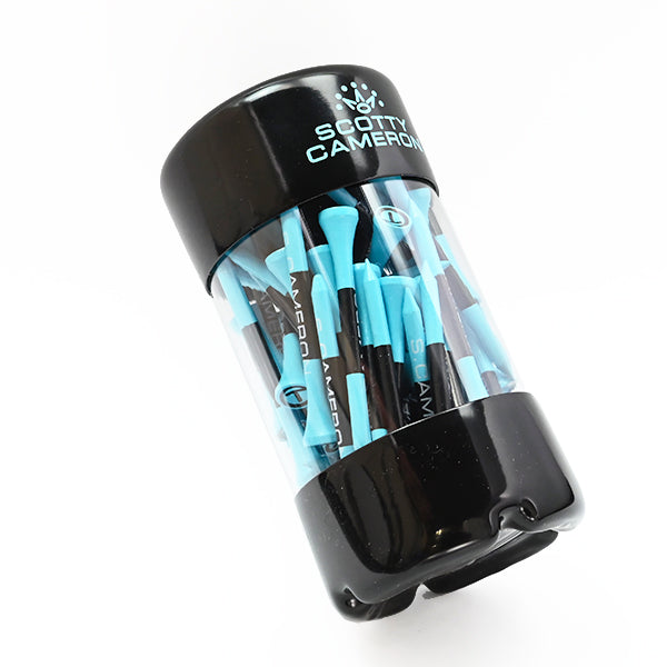 スコッティキャメロン ウッドティーセット ラージ サークルT スコッティ ブルー ブラック モノスライプ ロングティー 限定 Scotty Cameron キャメロン 70mm