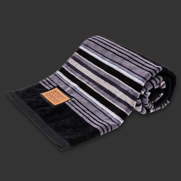 スコッティキャメロン ラウンドタオル モハーベ ストライプ ブラック/グレー 限定 Mojave Stripe Scotty Cameron キャメロン