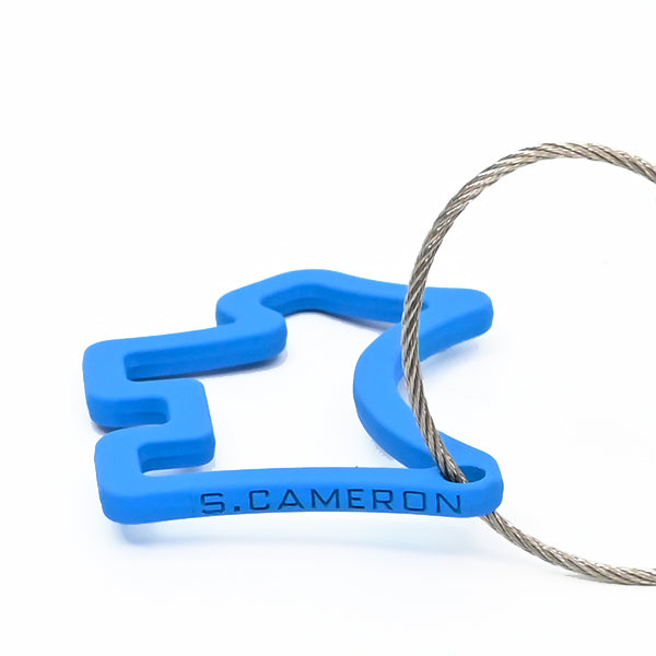 スコッティキャメロン スコッティドッグ ソフトタッチ キーフォグ キーホルダー ブルー 限定 Scotty Cameron Kye Fob Scotty Dog Red