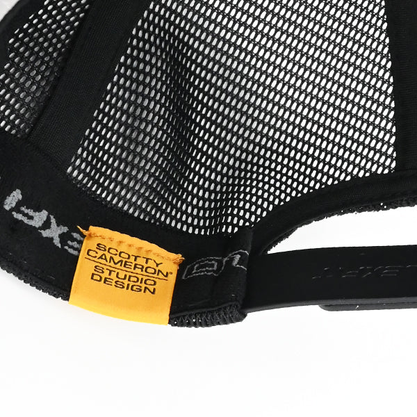 スコッティキャメロン Circle T パッチ スナップバック チャコールグレー メッシュキャップ フリーサイズ Scotty Cameron キャメロン イエロー サークルT Cap