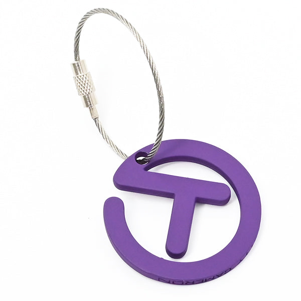 スコッティキャメロン クッキーカッター サークルT ソフトタッチ キーフォグ キーホルダー バイオレット 限定 Scotty Cameron Kye Fob Circle Violet