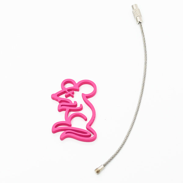 スコッティキャメロン ツアーラット ソフトタッチ キーフォグ キーホルダー ピンク 限定 Scotty Cameron Kye Fob Tour Rat Pink