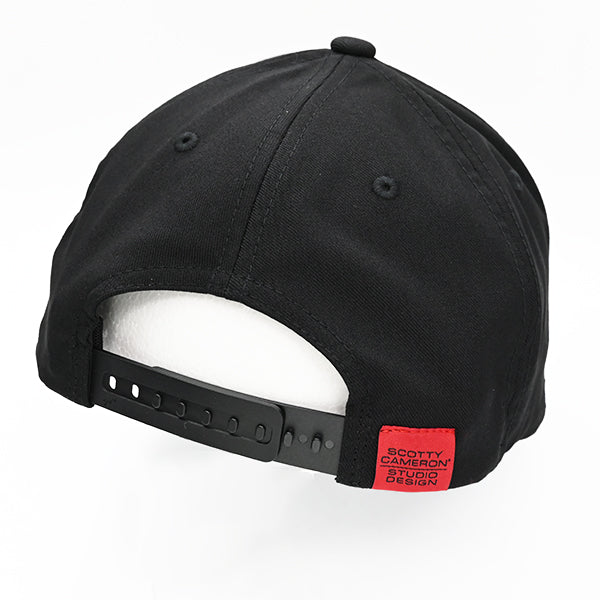 スコッティキャメロン スコッティドッグ スナップバック キャップ ブラック フリーサイズ SC060005 Scotty Cameron Cap Scotty Dog Black