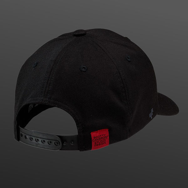 スコッティキャメロン スコッティドッグ スナップバック キャップ ブラック フリーサイズ SC060005 Scotty Cameron Cap Scotty Dog Black