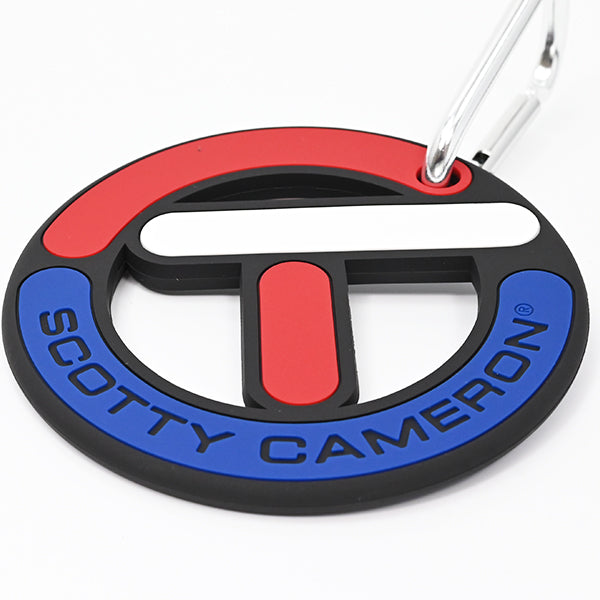 スコッティ キャメロン サークルT ラバー パッティングディスク クッキーカッター USA バッグタグ カラビナ付き Scotty Cameron Circle T