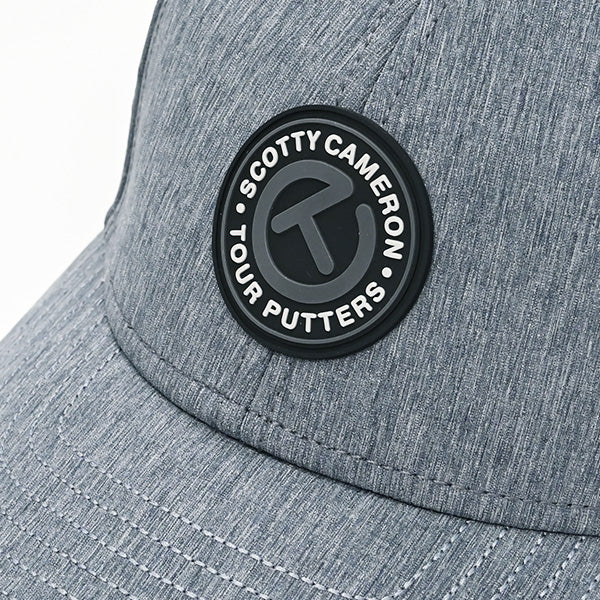 スコッティキャメロン Circle T パッチ メリン Aゲーム ハイドロ スナップバック ヘザー ライトブルー メッシュキャップ XL Scotty Cameron サークルT Cap