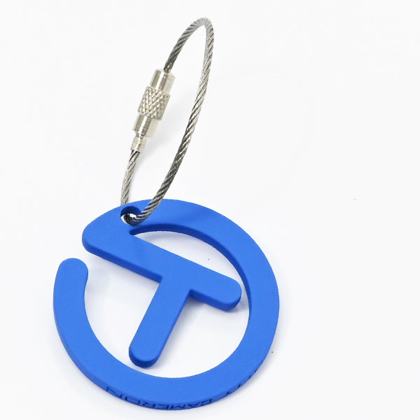 スコッティキャメロン クッキーカッター サークルT ソフトタッチ キーフォグ キーホルダー ブルー 限定 Scotty Cameron Kye Fob Circle blue