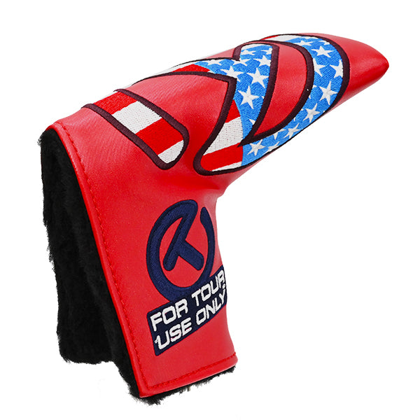 スコッティキャメロン サークルT ヘッドカバー インダストリアル USA / レッド ツアーオンリー パターカバー Scotty Cameron Circle T Tour Only