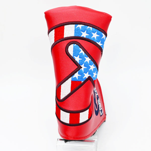 スコッティキャメロン サークルT ヘッドカバー インダストリアル USA / レッド ツアーオンリー パターカバー Scotty Cameron Circle T Tour Only
