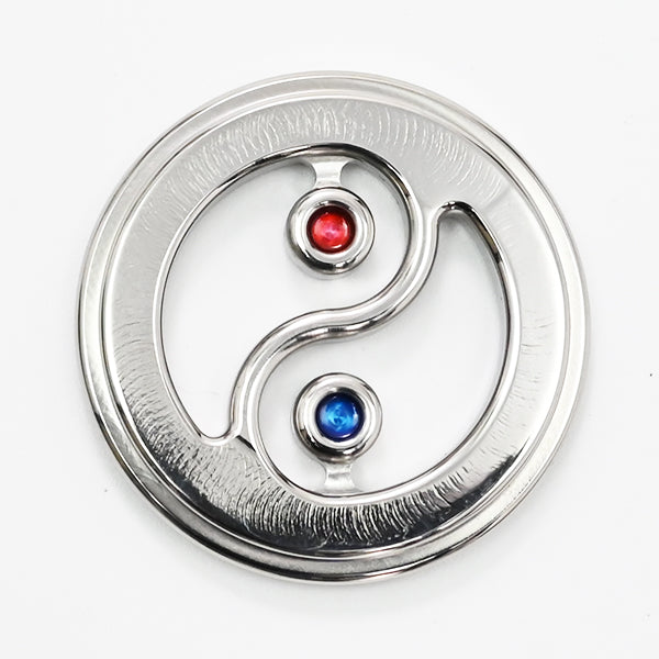スコッティキャメロン インヤン ラウンド コインマーカー 限定 レッド ブルー Scotty Cameron Coin Yin / Yang ボールマーカー ステンレス