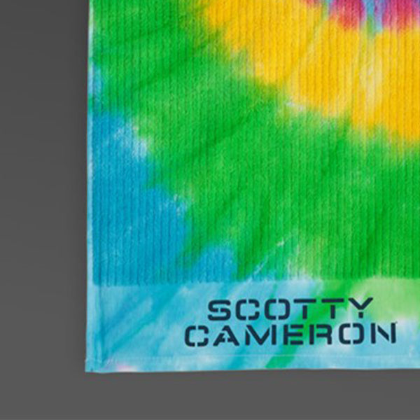 スコッティキャメロン ビンテージ キャディタオル 限定 ラウンドタオル タイダイ ハワイアンオープン Scotty Cameron Vintage Caddie Towel ヴィンテージ