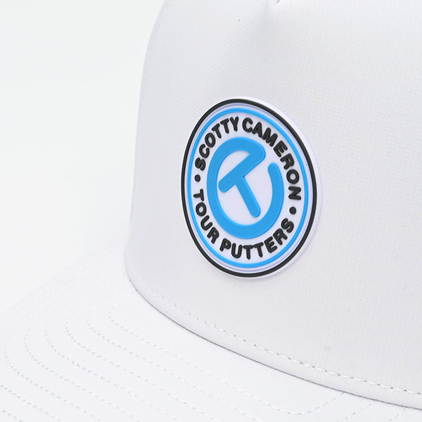 スコッティキャメロン サークルT メリン オデッセイ ハイドロ スナップバック キャップ ホワイト フリーサイズ Scotty Cameron Cap ゴルフ 帽子 Melin Circle T