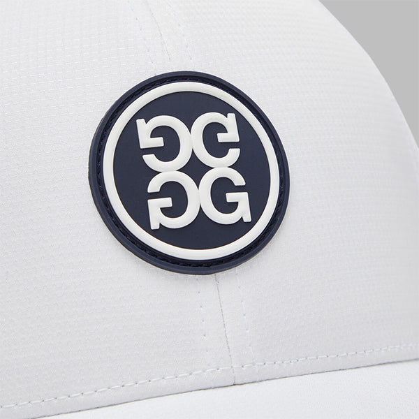 ジーフォア G/FORE サークル ジー パッチ スナップバック キャップ スノー ホワイト リップストップ ゴルフ G4 ジーフォー Circle G's CAP Snow GMH000007