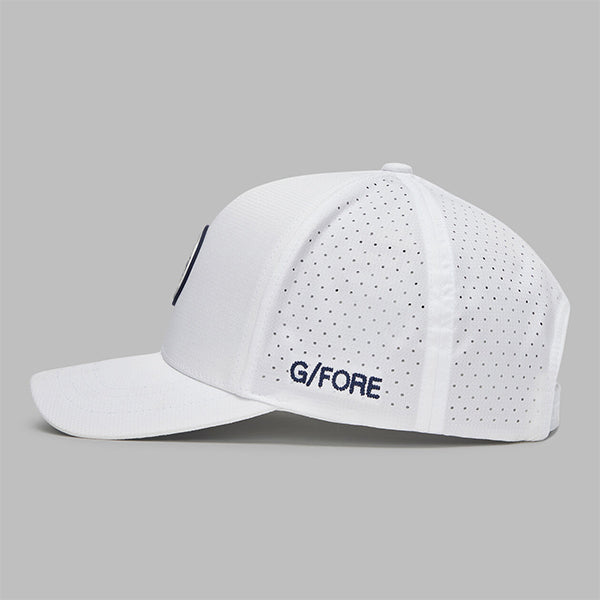 ジーフォア G/FORE サークル ジー パッチ スナップバック キャップ スノー ホワイト リップストップ ゴルフ G4 ジーフォー Circle G's CAP Snow GMH000007