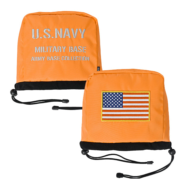 アーミーベースコレクション スタンドバッグ US NAVY オレンジ ABC-064SB ARMY BASE COLLECTION キャディバッグ USネイビー Orange