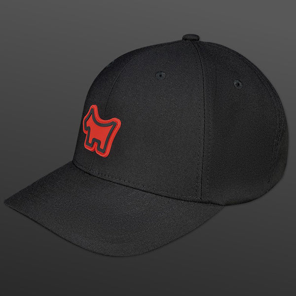 スコッティキャメロン スコッティドッグ ラバーパッチ キャップ スナップバック ブラック Red Scotty Dog Patch フリーサイズ Cap Black Scotty Cameron