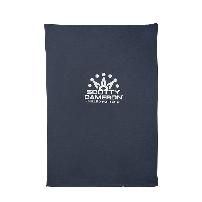 スコッティ キャメロン 7ポイントクラウン カーブランケット ネイビーヘザー SCOTTY CAMERON SC CROWN CAR BLANKET NAVY HEATHER 103065