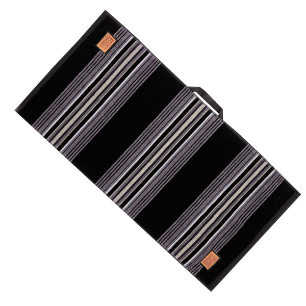 スコッティキャメロン ラウンドタオル モハーベ ストライプ ブラック/グレー 限定 Mojave Stripe Scotty Cameron キャメロン