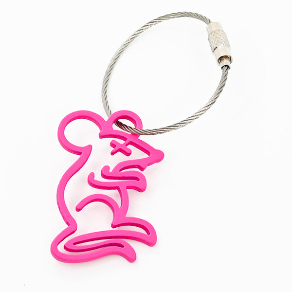 スコッティキャメロン ツアーラット ソフトタッチ キーフォグ キーホルダー ピンク 限定 Scotty Cameron Kye Fob Tour Rat Pink