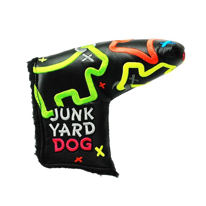 スコッティキャメロン ネオン ジャンクヤードドッグ スタンダード パターカバー ヘッドカバー カスタムショップ限定Scotty Cameron JUNK YARD DOG