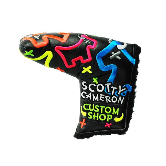 スコッティキャメロン ネオン ジャンクヤードドッグ スタンダード パターカバー ヘッドカバー カスタムショップ限定Scotty Cameron JUNK YARD DOG