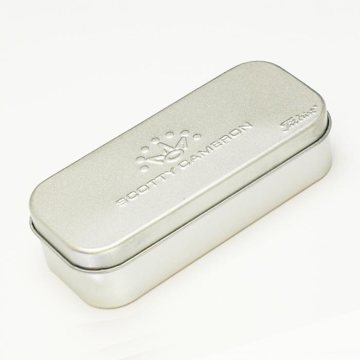 スコッティキャメロン 専用ケース入り ピボットツール シルバー SCOTTY CAMERON Pivot Tool グリーンフォーク 缶ケース タイトリスト キャメロン