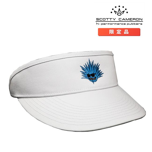 スコッティキャメロン アガベマン サンバイザー ホワイト アジャスタブル フリーサイズ 102940 Scotty Cameron キャメロン Agaveman