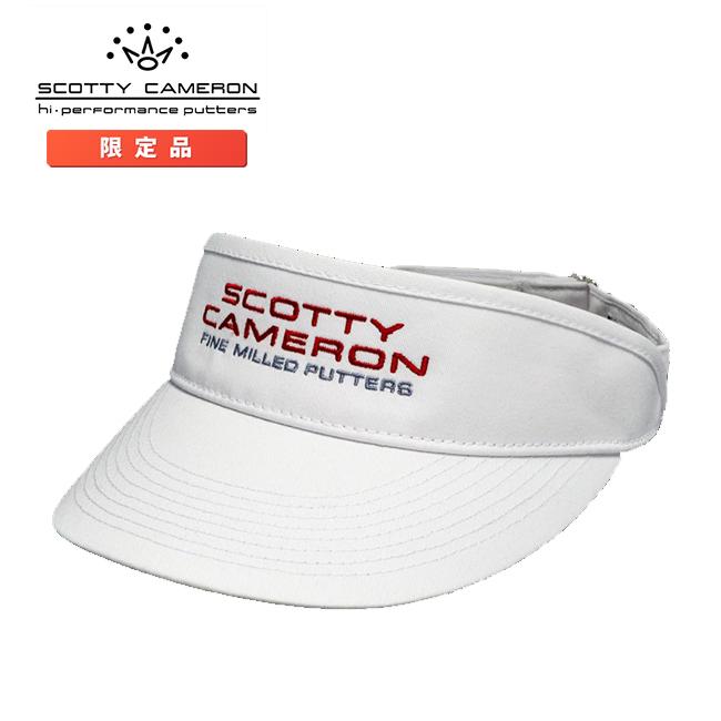 スコッティキャメロン スーパーファスト サンバイザー ホワイト アジャスタブル フリーサイズ 102943 Scotty Cameron キャメロン