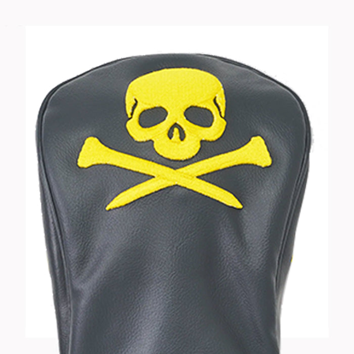 ジーフォア G FORE スカル&ティー ドライバー用ヘッドカバー チャコール グレー ゴルフ ジーフォー G4 SKULL&T'S