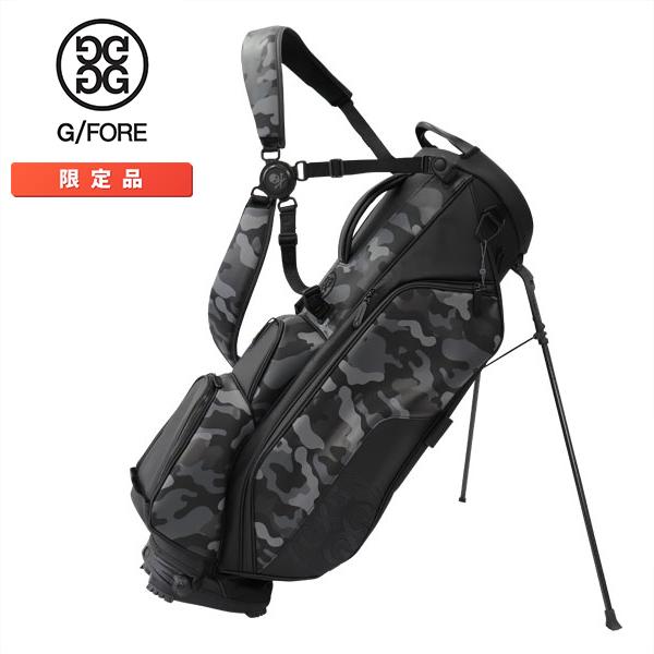 ジーフォア G FORE スタンド キャディバッグ オニキス ブラック トランスポーター3 ツアー リミテッドエディション ONYX カモフラ USモデル ジーフォー