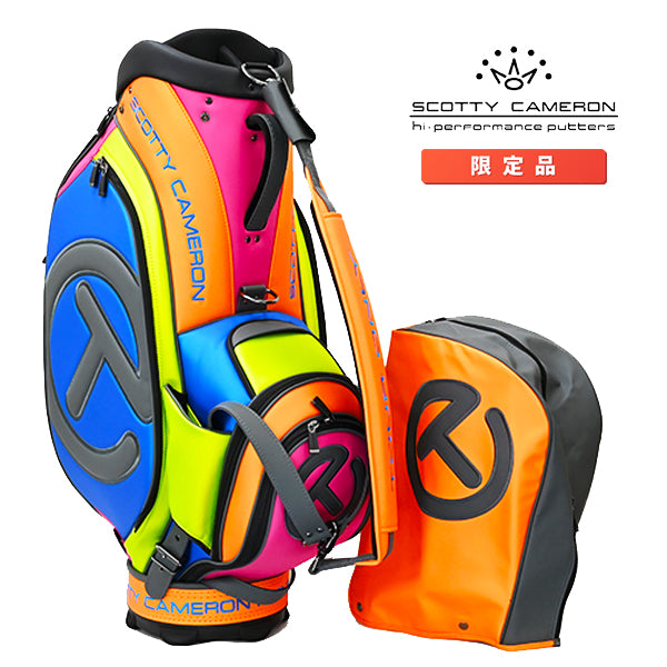スコッティキャメロン 2023 限定 フラ ツアー スタッフバッグ キャディバッグ サークルT 7ポイントクラウン 103101 Scotty Cameron Hula Tour Staff BAG